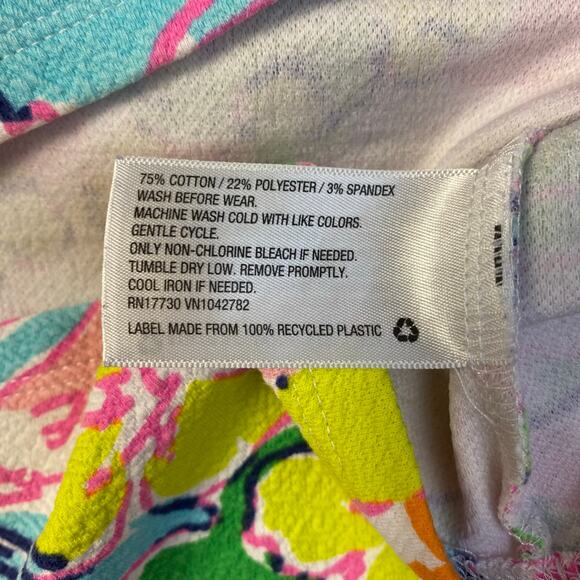 Lilly Pulitzer for Target Girls Nosey Posey Crop Tank Top Size M 7/8 - Picture 5 of 7